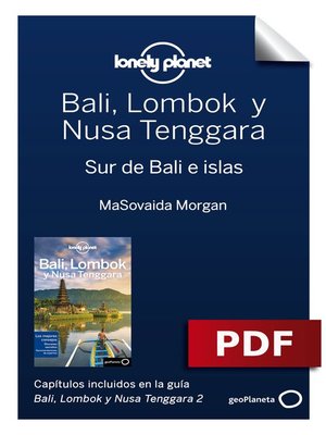 cover image of Bali, Lombok y Nusa Tenggara 2_3. Sur de Bali e islas